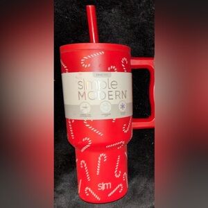 Simple Modern 30oz Red Candy Cane  Tumbler - SOLD OUT - NEW